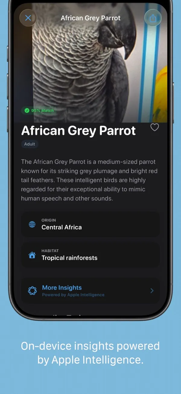 PetID Bird App Store screenshot 4