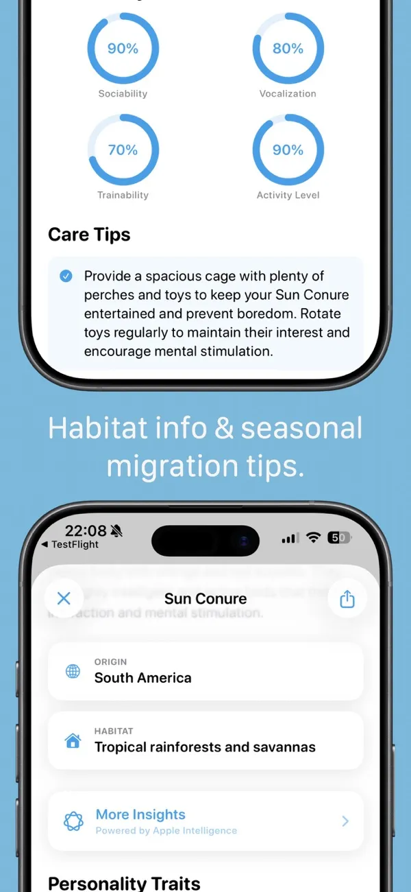 PetID Bird App Store screenshot 5