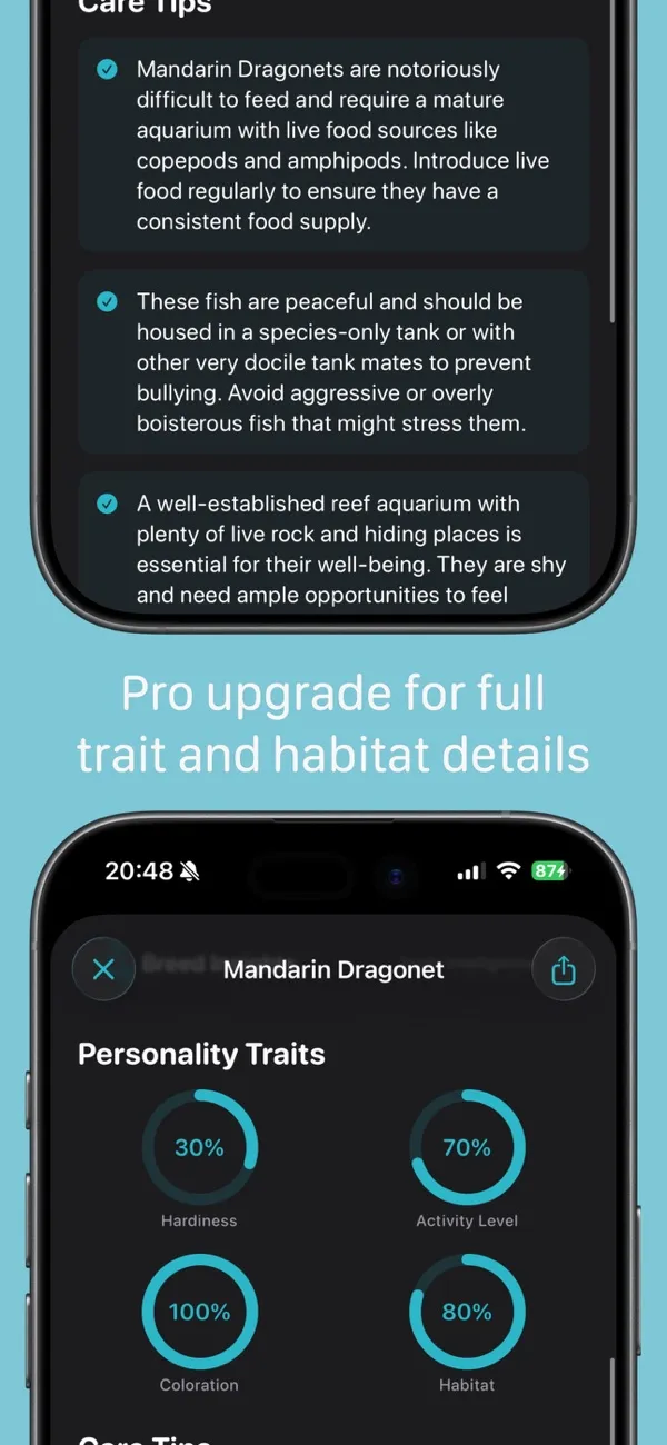 PetID Fish App Store screenshot 5