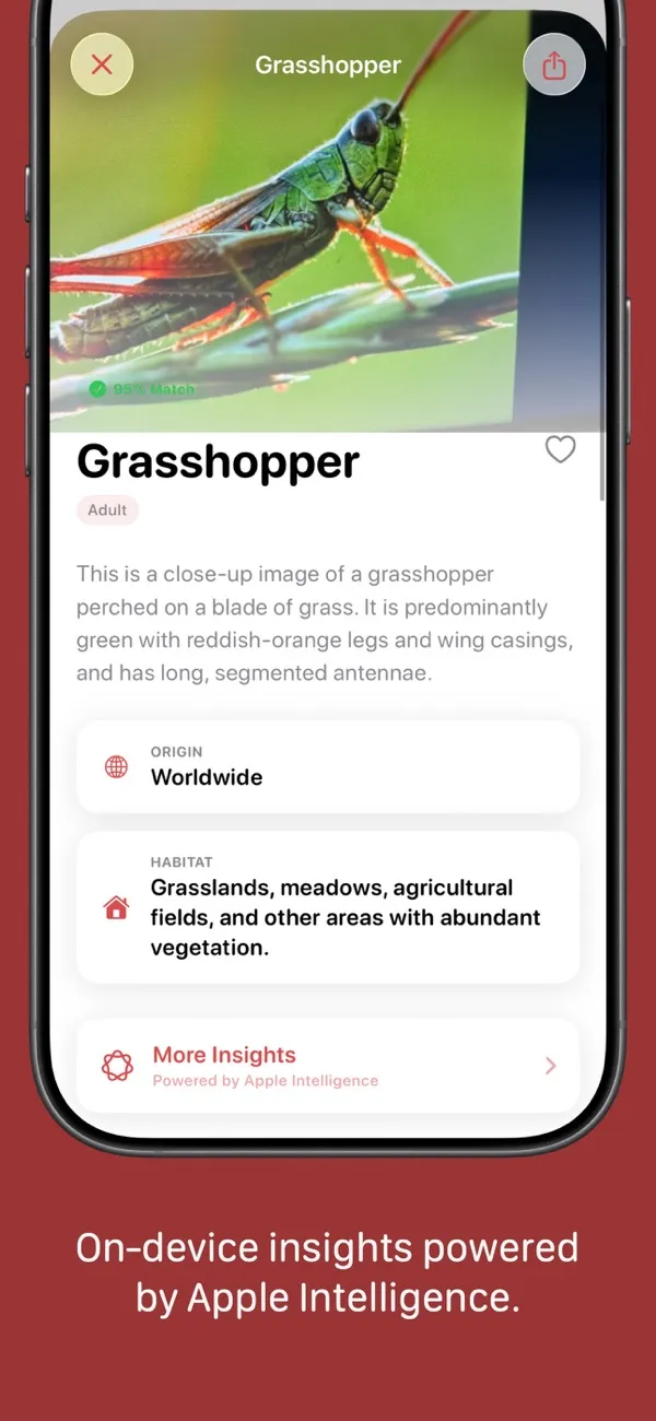 PetID Bug App Store screenshot 4