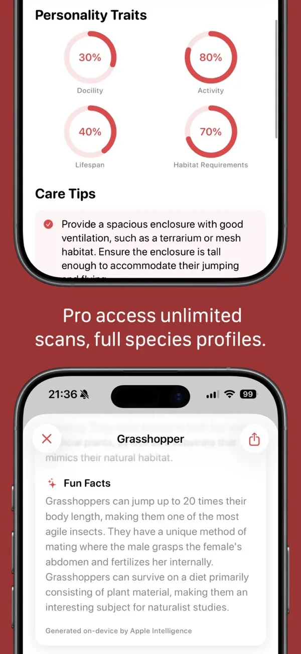 PetID Bug App Store screenshot 5