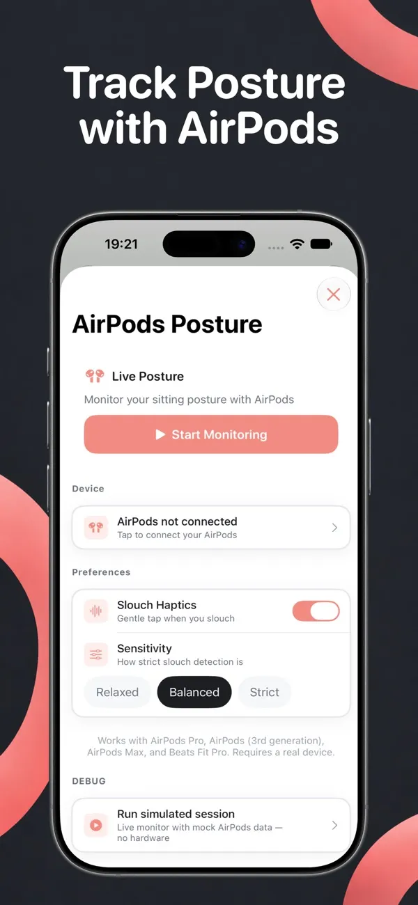 Postura App Store screenshot 6